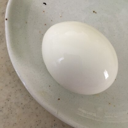 ゆで卵は色々使えるので、時短は嬉しいです。